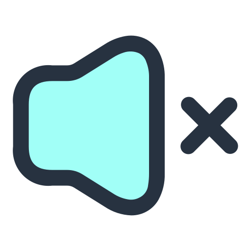 Mute Generic color lineal-color icon