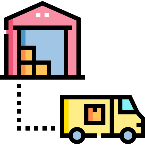 Order fulfillment Detailed Straight Lineal color icon