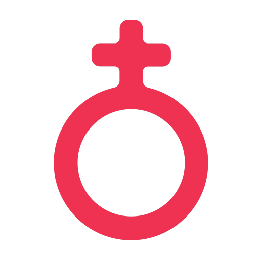 weibliches zeichen Generic color fill icon