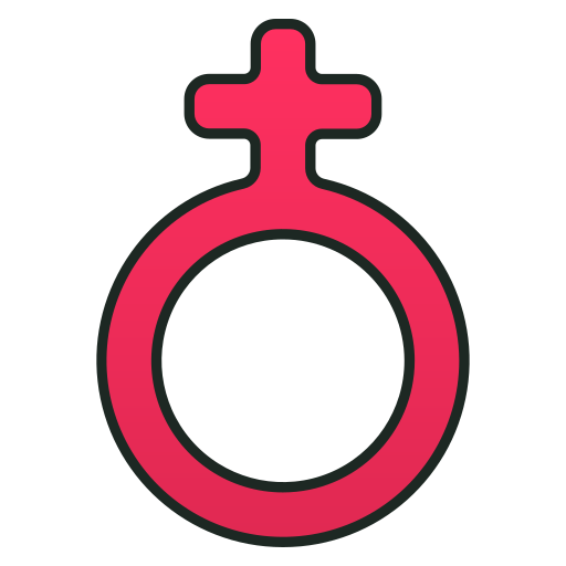 kobiecy znak Generic gradient lineal-color ikona
