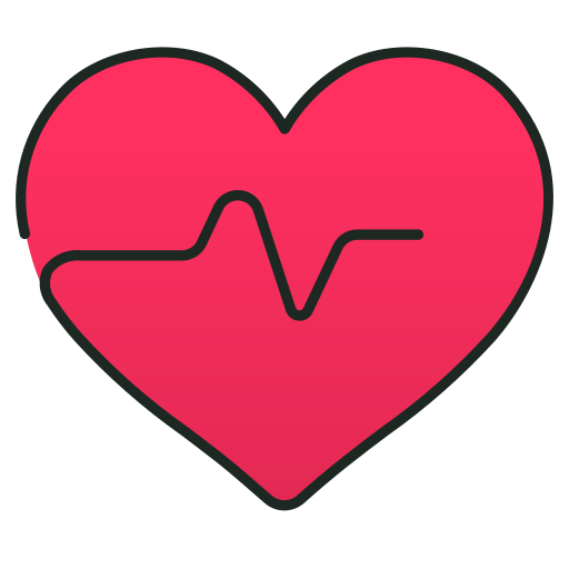 battito cardiaco Generic gradient lineal-color icona