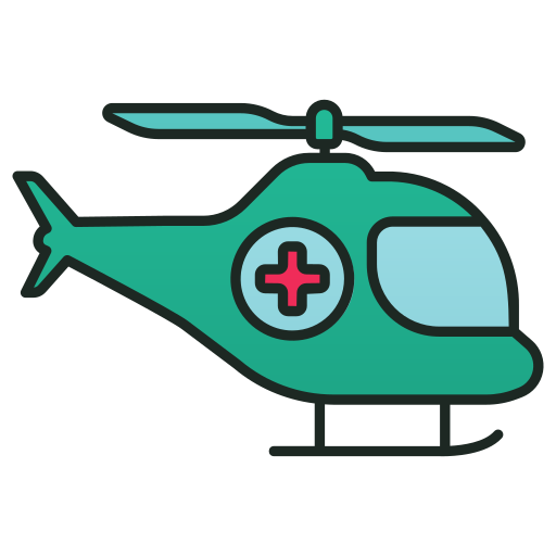 hubschrauber Generic gradient lineal-color icon