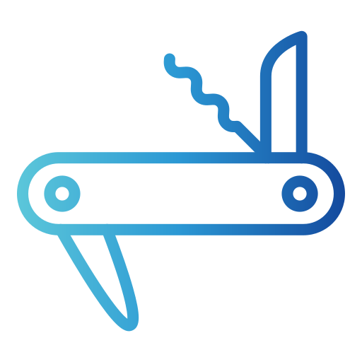 Swiss army knife Generic gradient outline icon