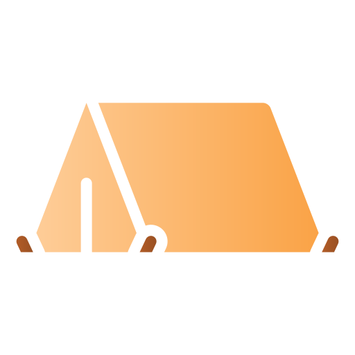 Tent Generic gradient fill icon