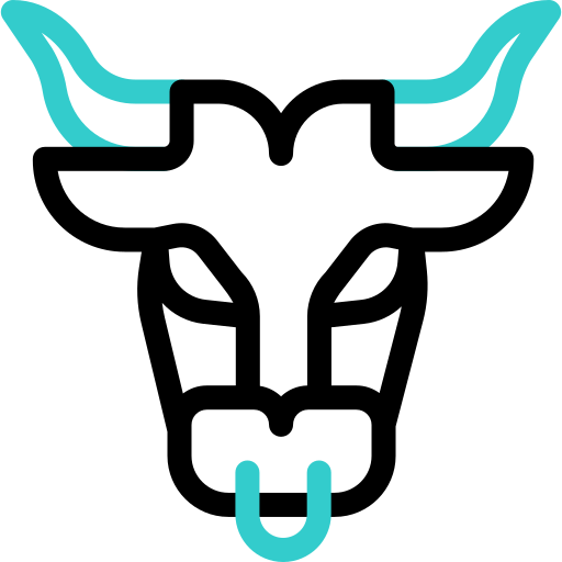 Bull Basic Accent Outline icon