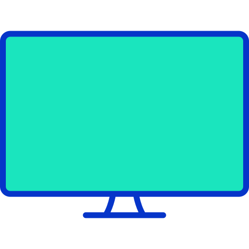 monitor Generic color lineal-color Ícone