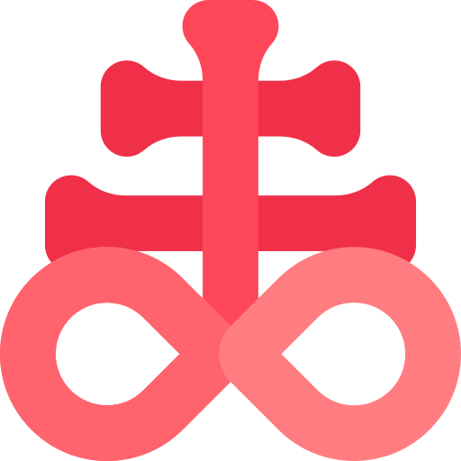 satánico Kawaii Flat icono