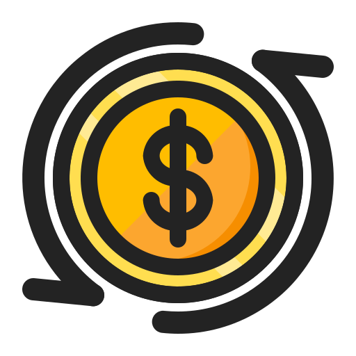 flujo de dinero Generic color lineal-color icono
