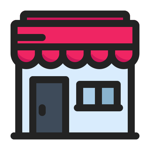 Store Generic color lineal-color icon