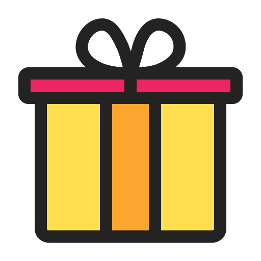 cajas de regalo Generic color lineal-color icono