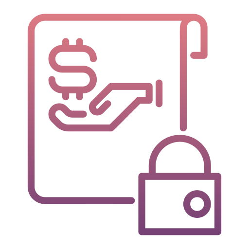 Secured loan Generic gradient outline icon