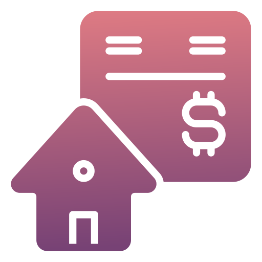 Loan to value Generic gradient fill icon