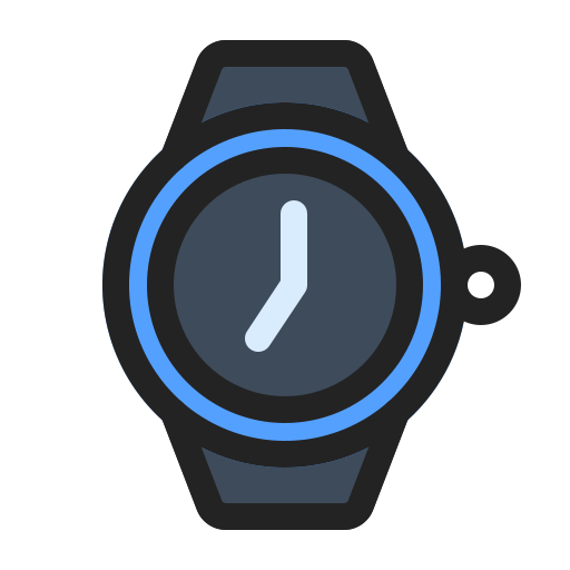 zegarek na rękę Generic color lineal-color ikona