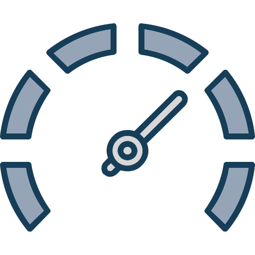 geschwindigkeitsmesser Generic color lineal-color icon