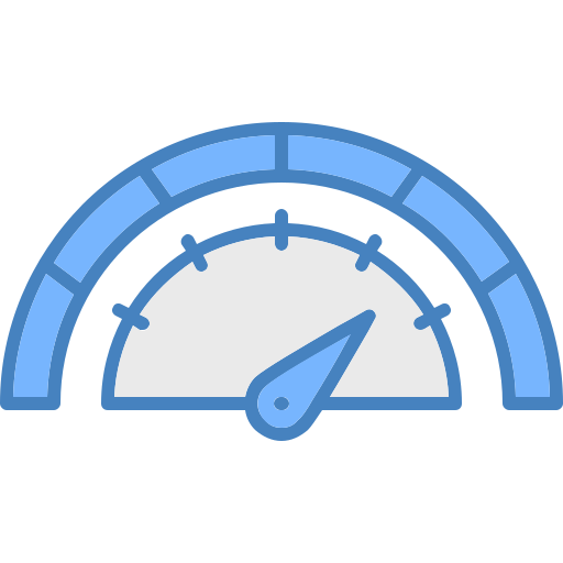 Speed gauge Generic color lineal-color icon