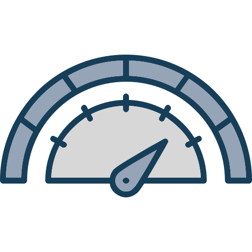 Speed gauge Generic color lineal-color icon