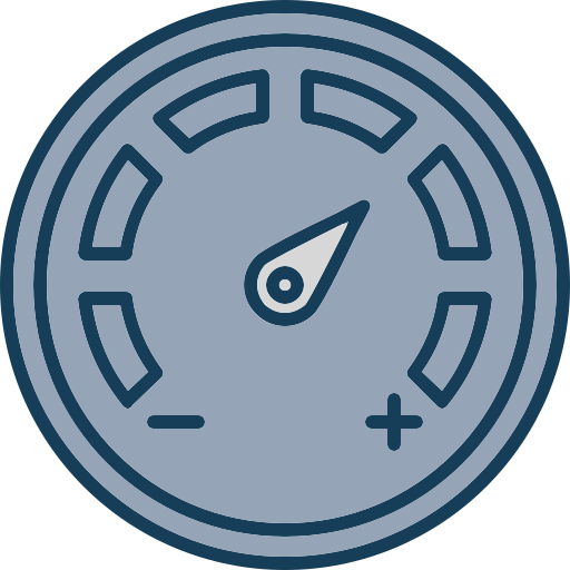 Speed gauge Generic color lineal-color icon