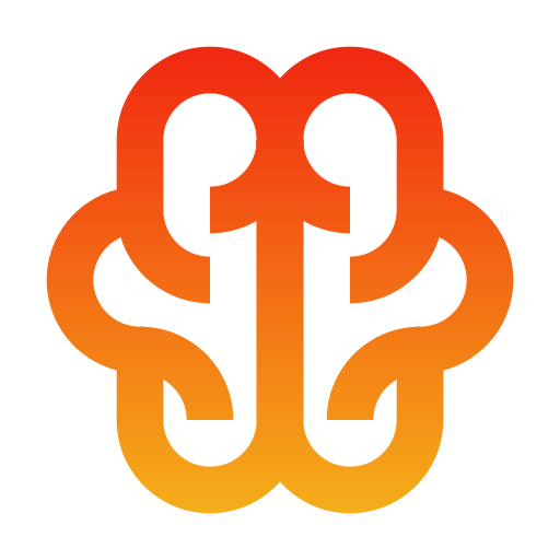 뇌 Generic gradient outline icon