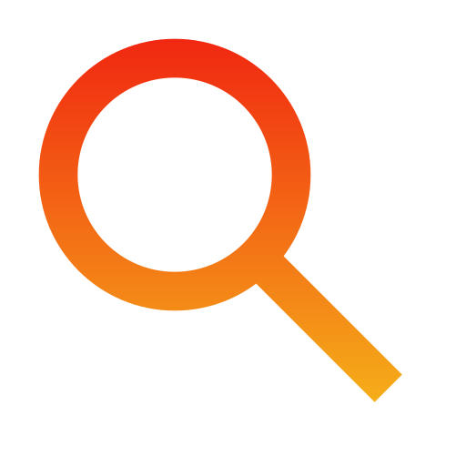 Search Generic gradient outline icon