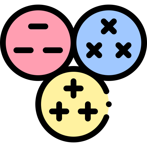 grupa fokusowa Detailed Rounded Lineal color ikona