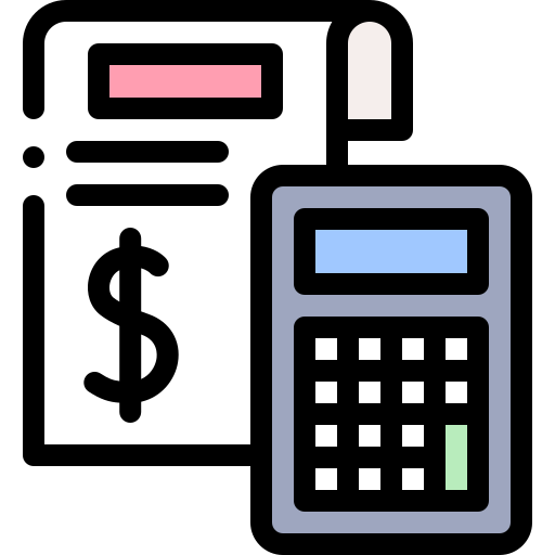 Accountant Detailed Rounded Lineal color icon
