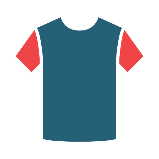 Shirt design Generic color fill icon