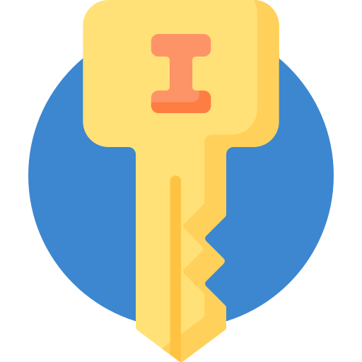 Primary key Special Flat icon