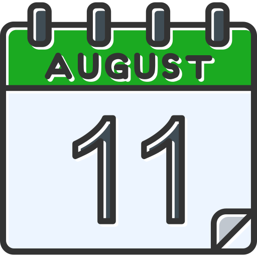 August Generic color lineal-color icon