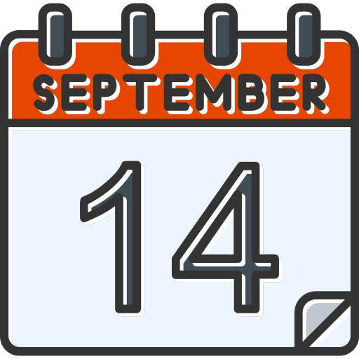september Generic color lineal-color icoon