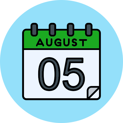 August Generic color lineal-color icon