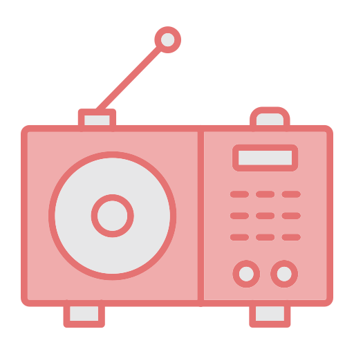radio Generic color lineal-color icoon