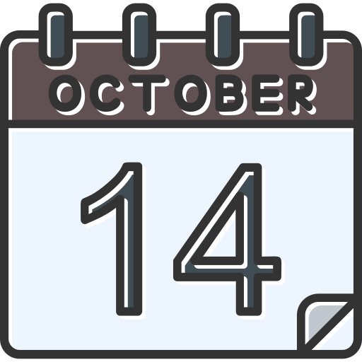 październik Generic color lineal-color ikona
