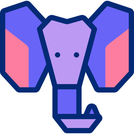 elefante Basic Accent Lineal Color icona