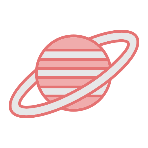 saturn Generic color lineal-color icon
