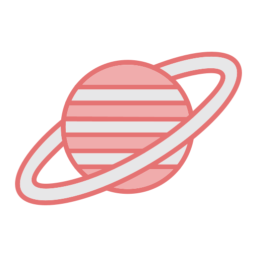 saturn Generic color lineal-color ikona