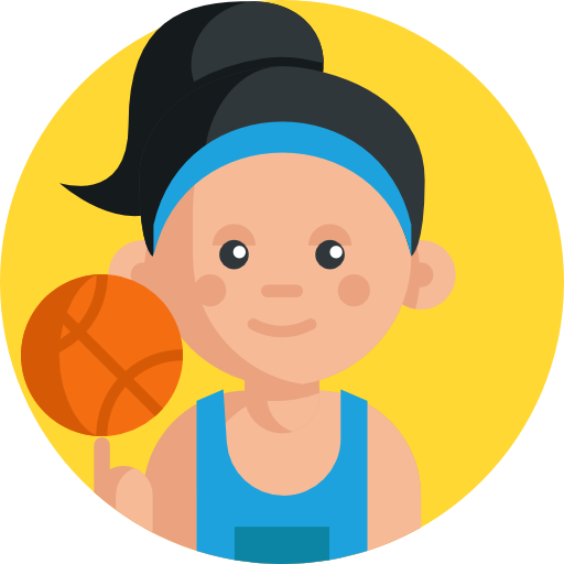 Баскетболист Detailed Flat Circular Flat иконка