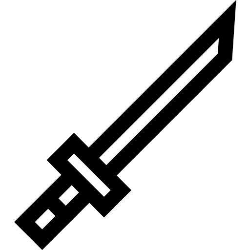 カタナ Basic Straight Lineal icon