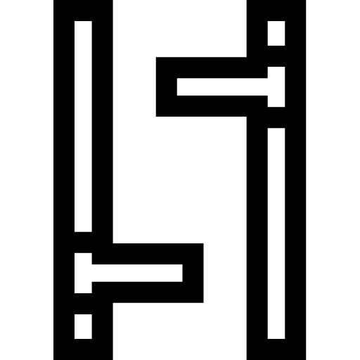 tonfa Basic Straight Lineal ikona