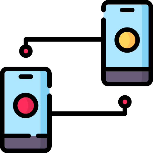 peer-to-peer Special Lineal color icon