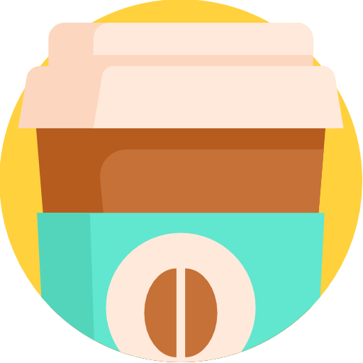 Coffee Detailed Flat Circular Flat icon