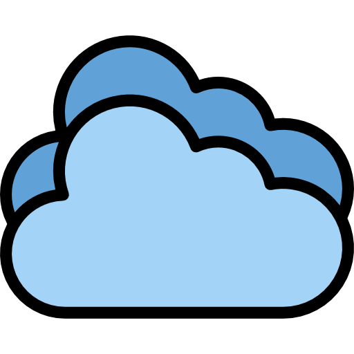 Cloudy Iconixar Lineal Color icon