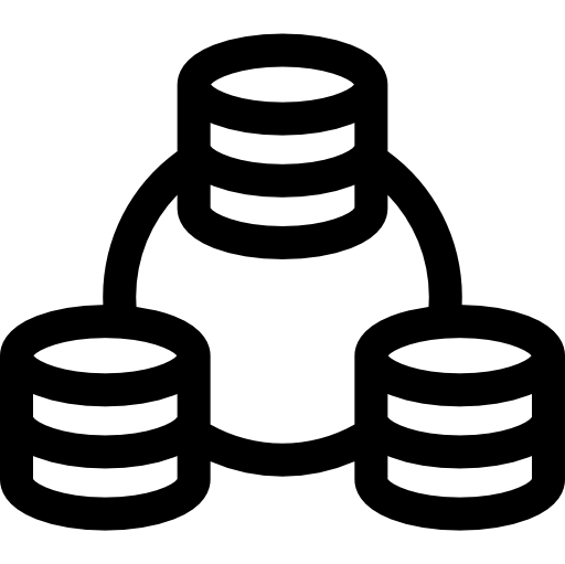 datenbank Basic Straight Lineal icon