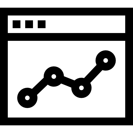 analitica Basic Straight Lineal icona