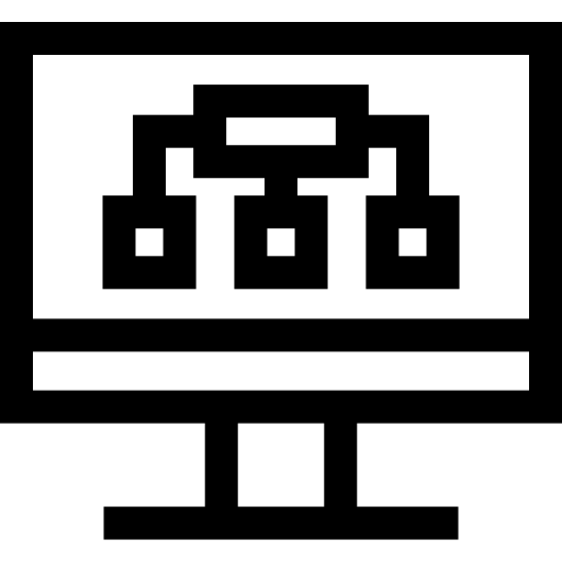 サイトマップ Basic Straight Lineal icon