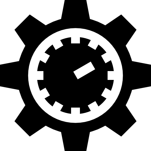 velocímetro Basic Straight Filled icono