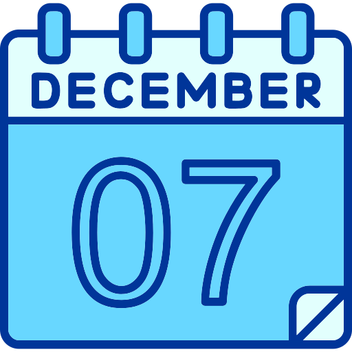 12月 Generic color lineal-color icon