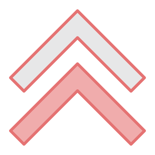 Double chevron Generic color lineal-color icon