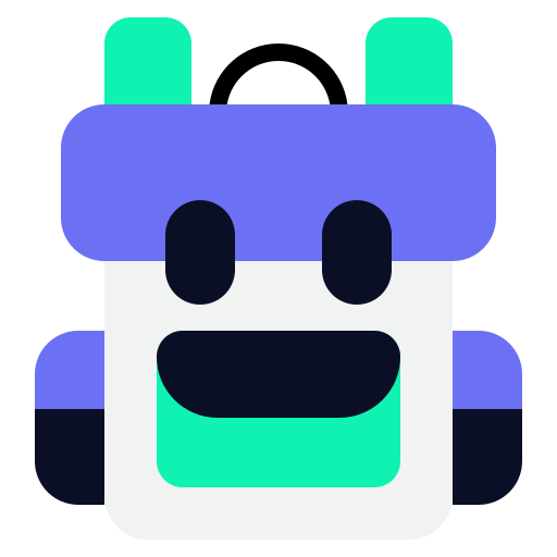 Backpack Generic color fill icon