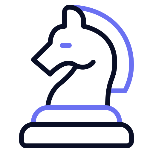 schaken Generic color outline icoon