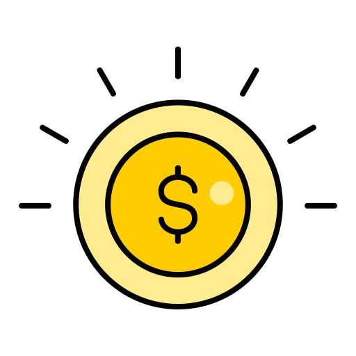 Dollar sign Generic color lineal-color icon